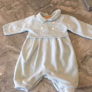 Emile Et Rose infant boys blue outfit New